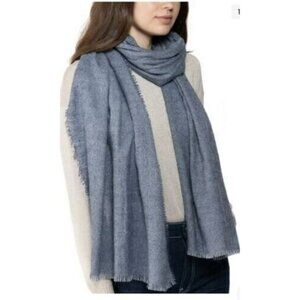 Inc International Concepts Two-Tone Shine Scarf / Wrap, Navy